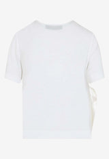 Bow Sash Crewneck T-shirt