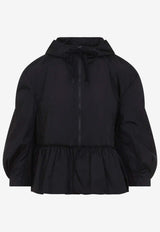 Ruffled Frill Peplum Jacket