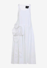 Rosette Tapered Midi Dress
