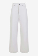 Tapered-Leg Low-Rise Jeans