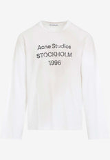 Crewneck T-shirt with Logo-Print