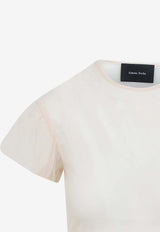 Sheer Ballet Peplum Top