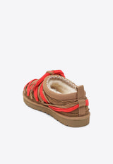 UGG Tasman Lace Suede Slippers Chestnut 1175054SUE/S_UGG-CHE