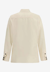 Silk Shantung Shirt