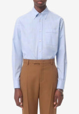 Logo-Embroidered Buttoned Shirt