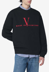 Logo-Printed Crewneck Sweatshirt