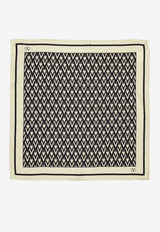 All-Over Logo-Printed Scarf