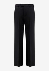 Wool Straigh-Leg Pants