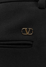 Wool Straigh-Leg Pants