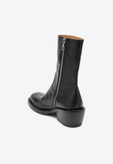 Leather Ankle Boots