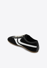 Leather Low-Top Sneakers