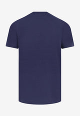Polo Ralph Lauren Logo Embroidered T-shirt Navy 710680785004_INK_48136899
