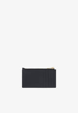 Cassandre Quilted Leather Zip Cardholder