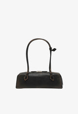 Medium Le Teckel Leather Shoulder Bag