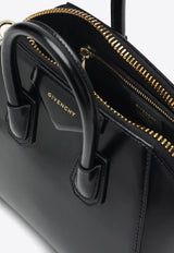 Mini Antigona Leather Top Handle Bag