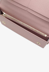 Mini Dauphine Leather Top Handle Bag