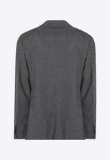 Double-Breasted Wool Blazer