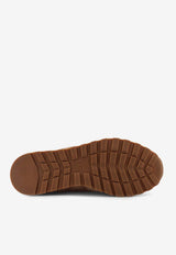 Brunello Cucinelli Suede Leather Low-Top Sneakers Brown MZSFG3231C2767_ANTELOPE_40000079