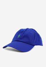 Polo Ralph Lauren Logo Embroidered Baseball Cap Royal Blue 710667709500_PACIFIC ROYAL_48136829