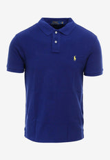 Polo Ralph Lauren Logo Embroidered Polo T-shirt Royal Blue 710795080013_FALL ROYAL_48136886