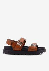 Tory Burch Mellow Leather Sandals Brown 179589248_Leather Brown_40005273