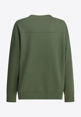 Logo-Printed Crewneck Sweatshirt