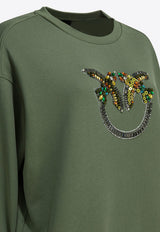 Logo-Printed Crewneck Sweatshirt