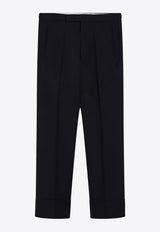 Tailored Straight-Leg Pants