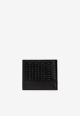 Weave Plongé Leather Wallet