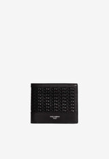 Weave Plongé Leather Wallet