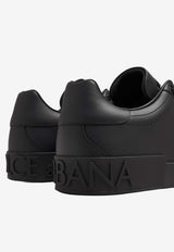 Portofino Leather Low-Top Sneakers