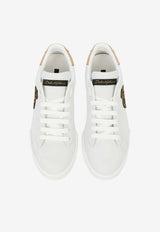 Portofino Leather Low-Top Sneakers