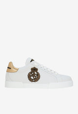 Portofino Leather Low-Top Sneakers