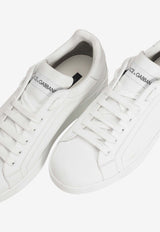Portofino Leather Low-Top Sneakers