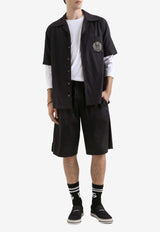 Hawaii Shirt with Embroidered-Logo