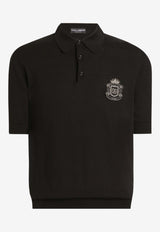 Polo T-shirt with Logo-Patch