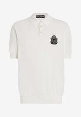 Polo T-shirt with Logo-Patch