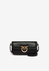 PINKO Small Love Box Shoulder Bag Black 105083A26L_Z99Q