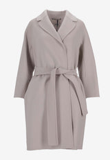 S Max Mara Arona Belted Wool Coat Ivory 2529016071600ARONA_016