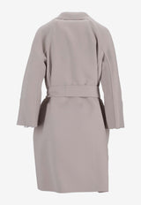 S Max Mara Arona Belted Wool Coat Ivory 2529016071600ARONA_016