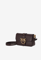 PINKO Love One Slouchy Shoulder Bag Brown 105824A0QO_LA7Q