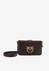 PINKO Love One Slouchy Shoulder Bag Brown 105824A0QO_LA7Q