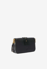 PINKO Love One Slouchy Shoulder Bag Black 105824A0QO_Z99Q