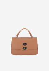 Zanellato Small Postina Leather Shoulder Bag Brown 0680901120000S_Z0231