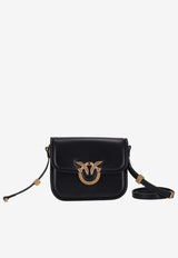 PINKO Medium Love Box Shoulder Bag Black 104297A26L_Z99Q