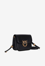 PINKO Medium Love Box Shoulder Bag Black 104297A26L_Z99Q