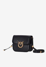PINKO Medium Love Box Shoulder Bag Black 104297A26L_Z99Q