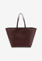 Brunello Cucinelli Bc Duo Hammered Leather Tote Bag Purple MBDKD2571C4181_Purple_40000182