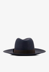 Brunello Cucinelli Monili Embellished Raffia Fedora Hat Blue MCAP90019CES66_BLUE+T.MORO+ULTRABLACK_40000152
