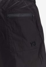 Y-3 Embroidered Cargo Shorts Black KH3208Black_Black_44824437